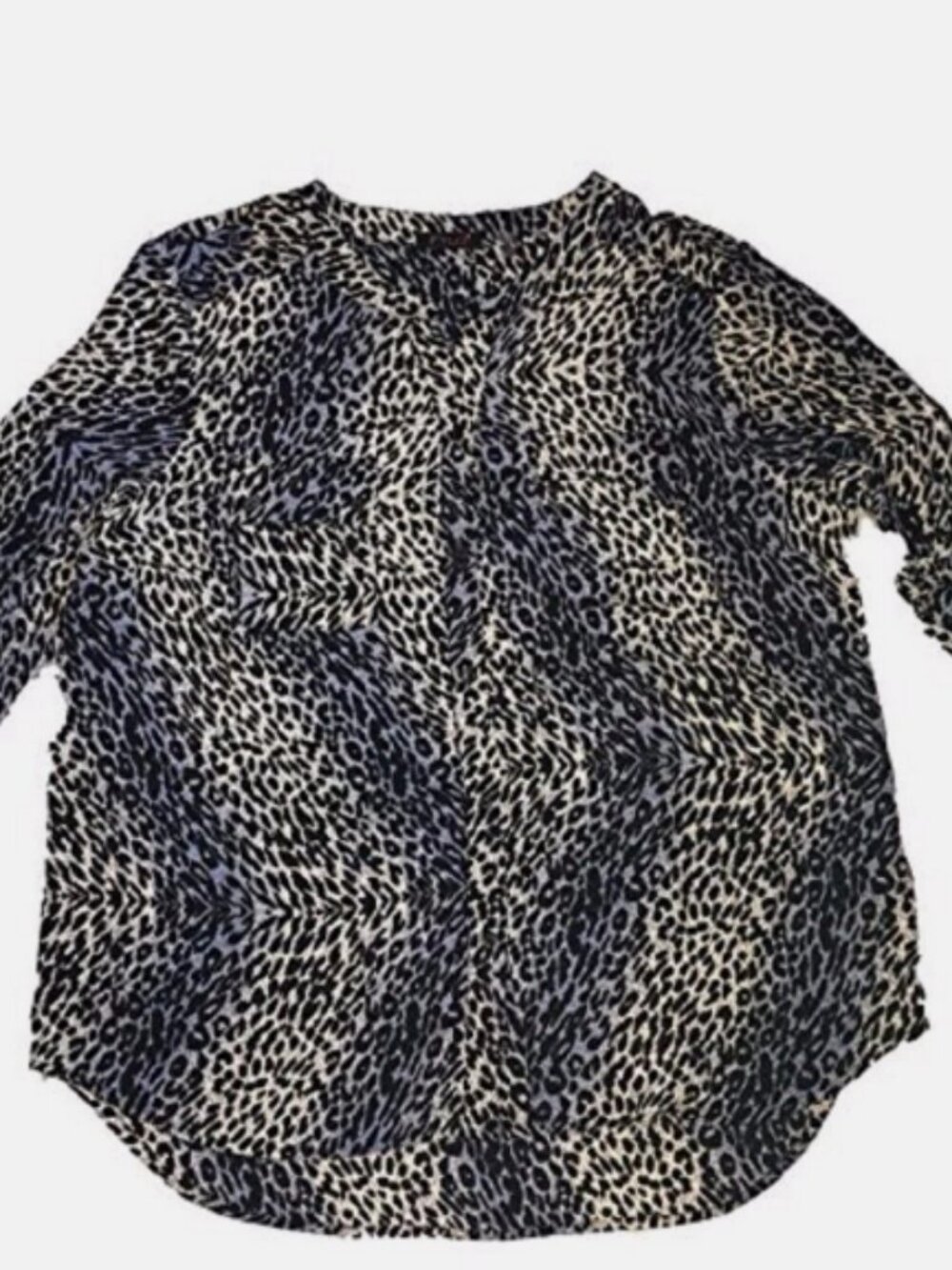 FYLO Women Dress Casual Career shirts, PURPLE ANIMAL, XL